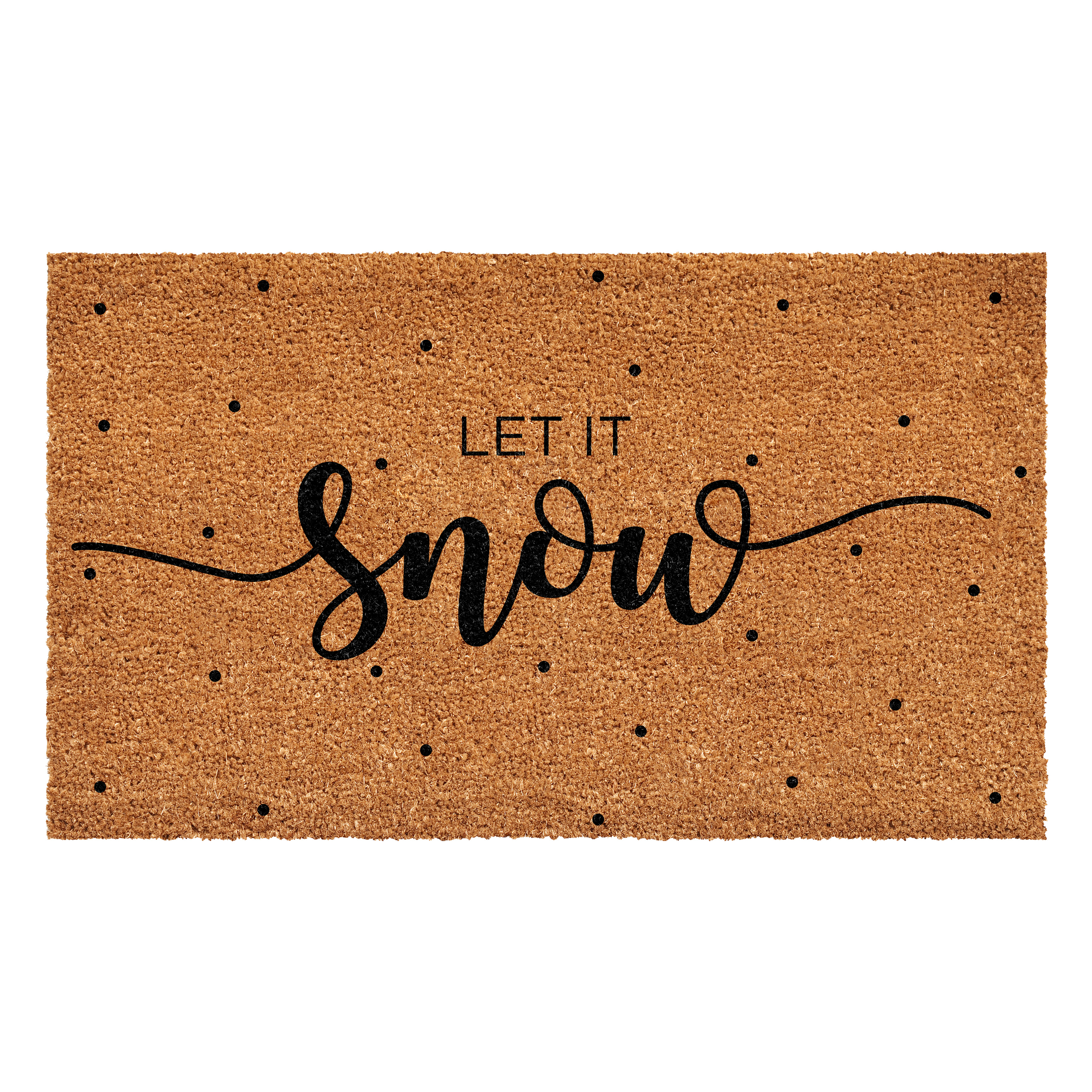 Calloway Mills 112242436 Let it snow Doormat 24" x 36"