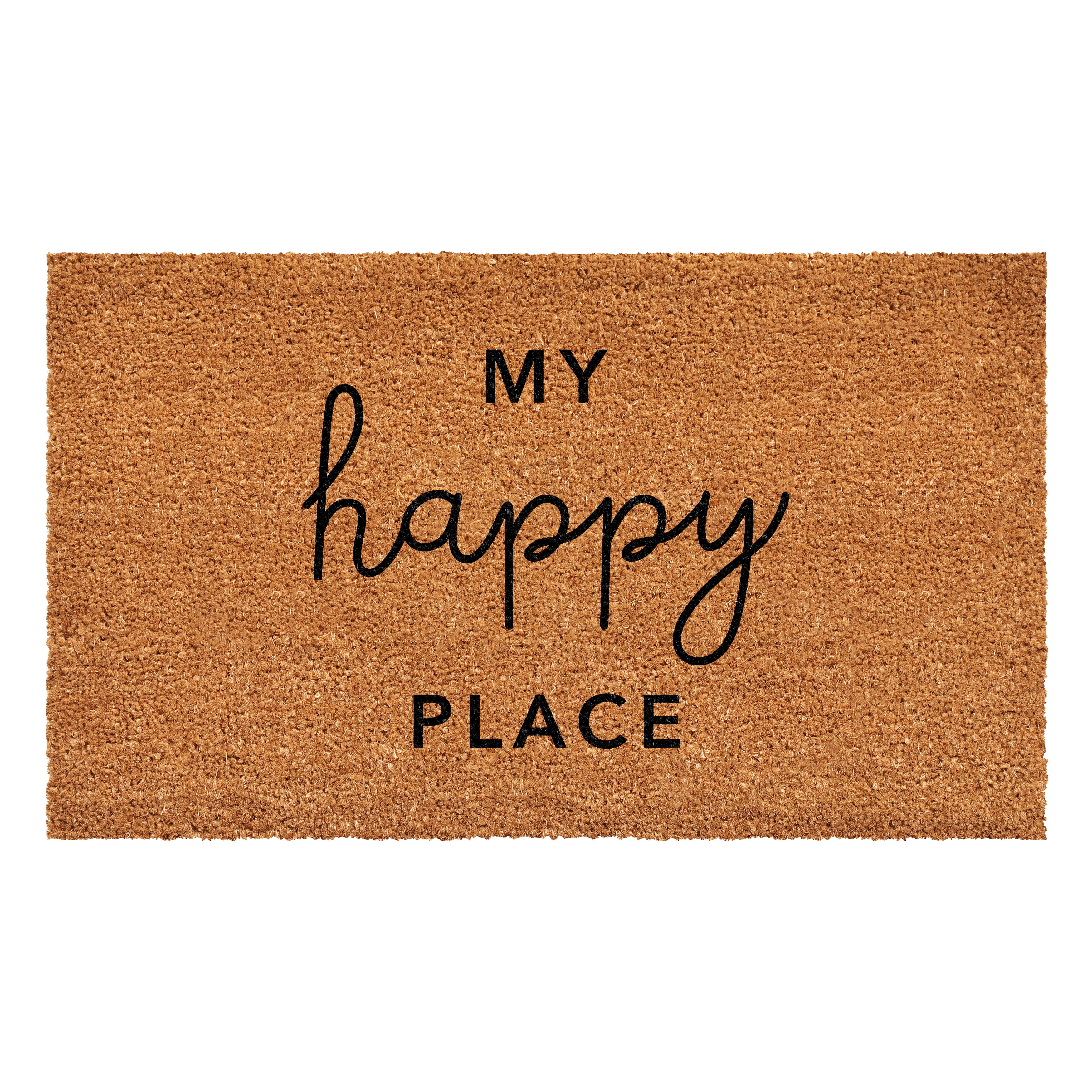 Calloway Mills 112251729 My Happy Place Doormat 17" x 29"