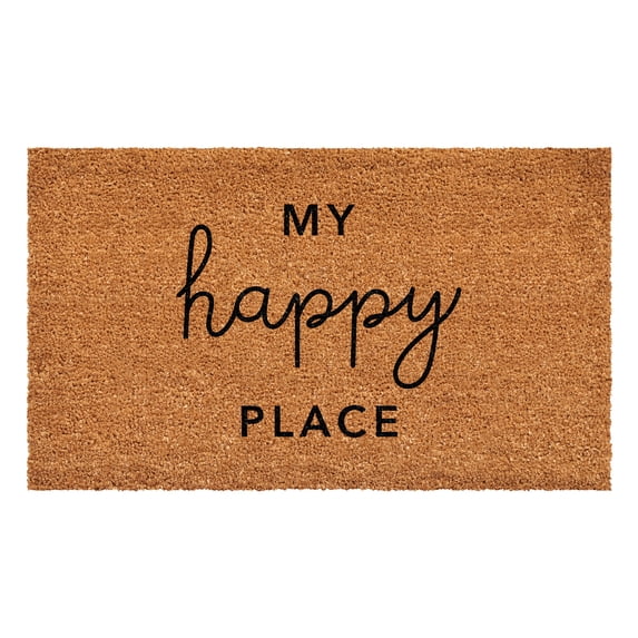 Calloway Mills 112251729 My Happy Place Doormat 17" x 29"