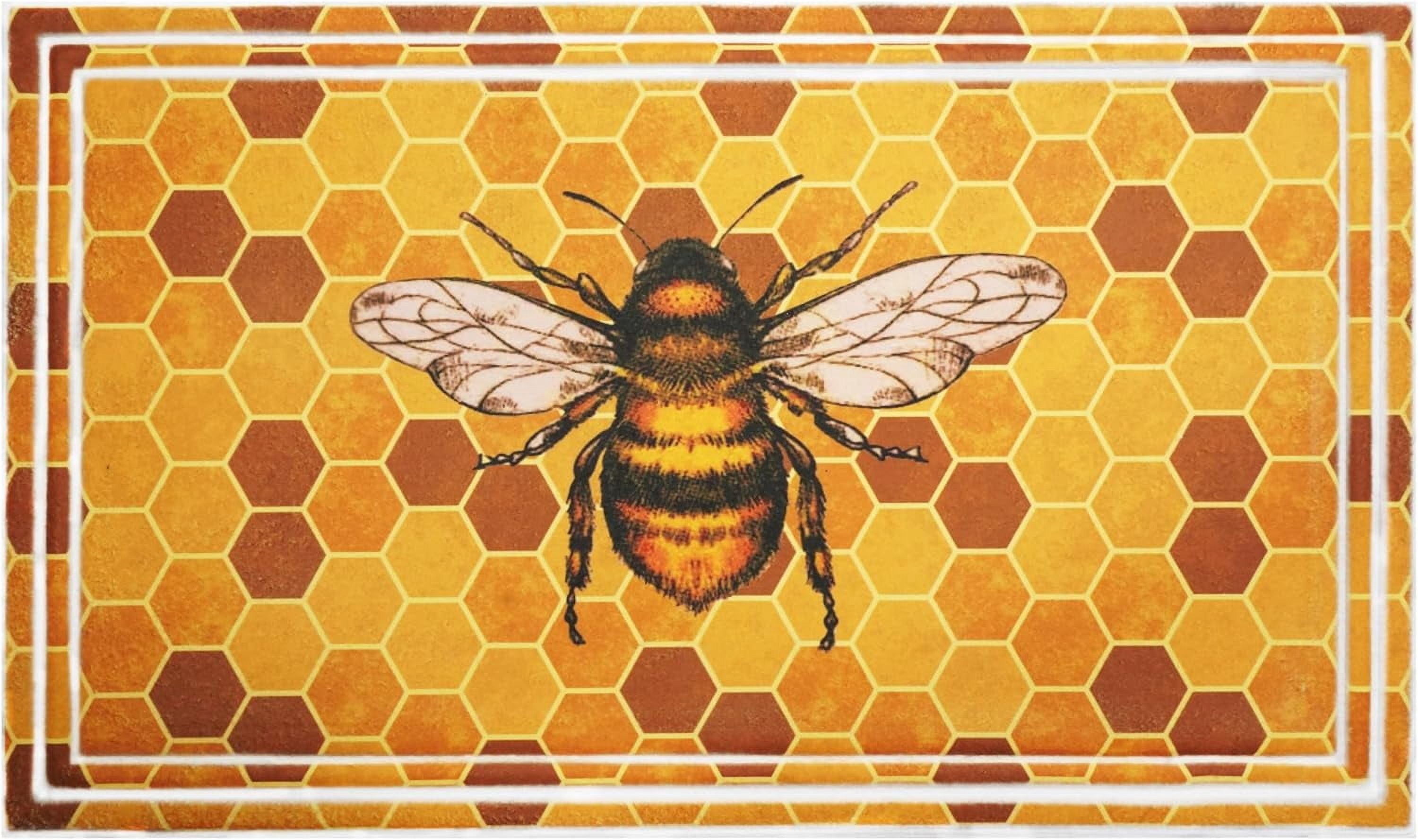 Calloway Mills 113031830 Honeybee Doormat 18 ''x 30''