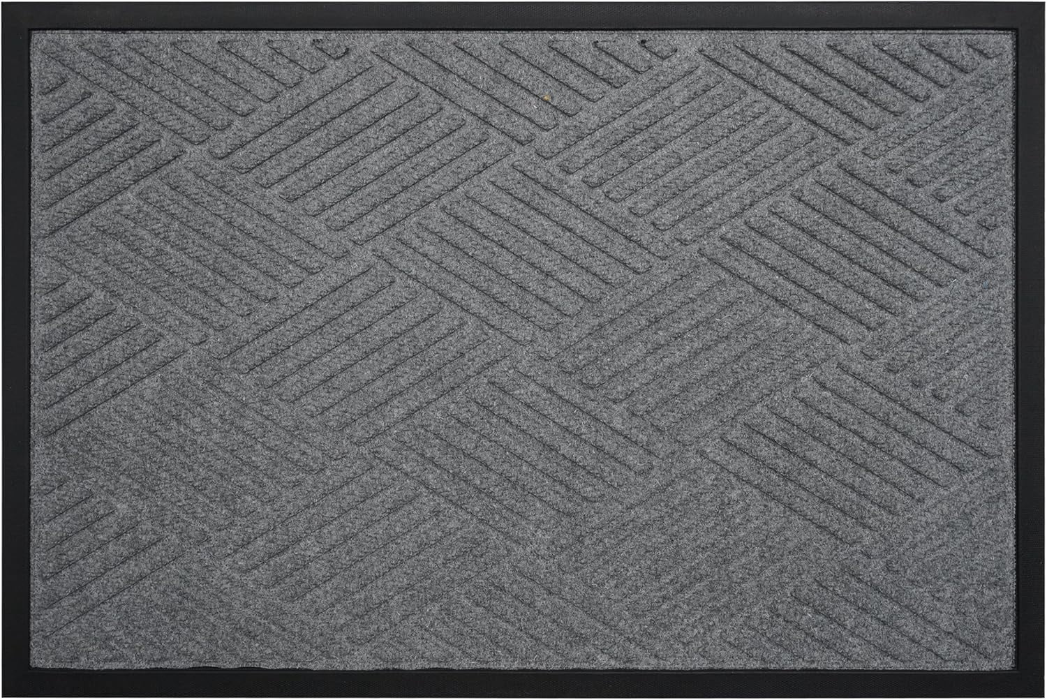 Calloway Mills 113180203 Graphite Grid Grey Mat 2" x 3"