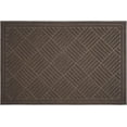 thumbnail image 1 of Calloway Mills 113230203 Chess Ribbed Brown Mat 2" x 3", 1 of 4