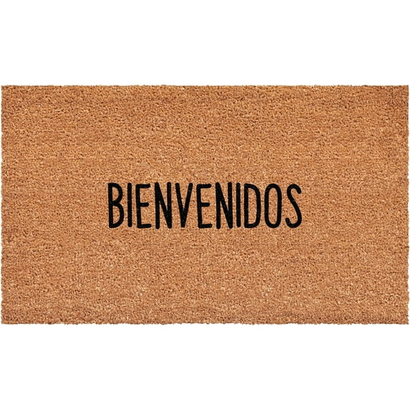Calloway Mills 113381729 Bienvenidos Spanish Doormat 17" x 29"
