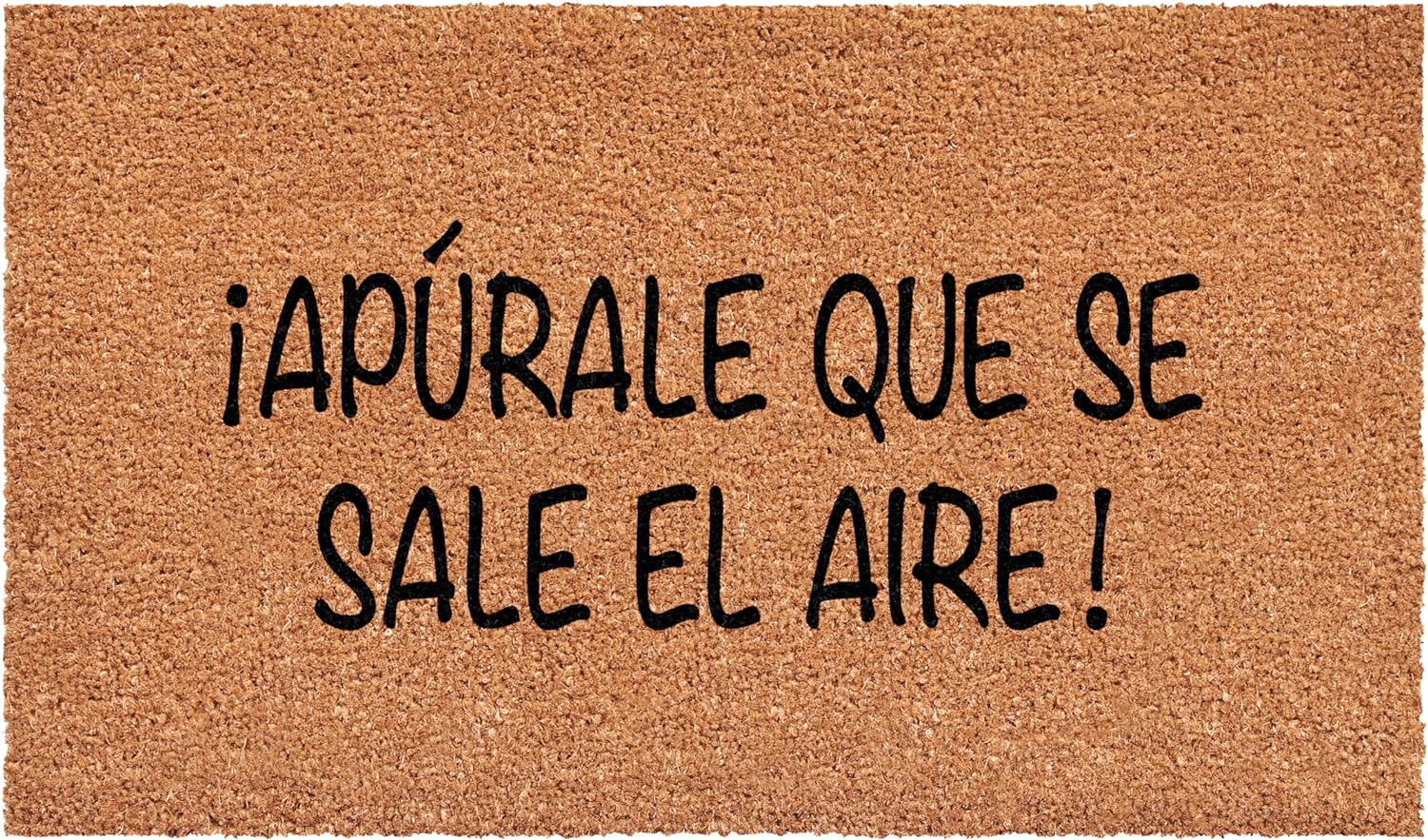 Calloway Mills 113421729 Apurale Que Se Sale El Aire Spanish Doormat 17" x 29"