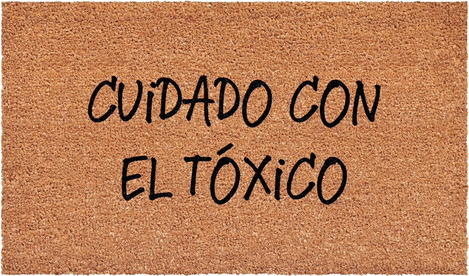 Calloway Mills 113451729 Cuidado Con El Toxico Spanish Doormat 17" x 29"
