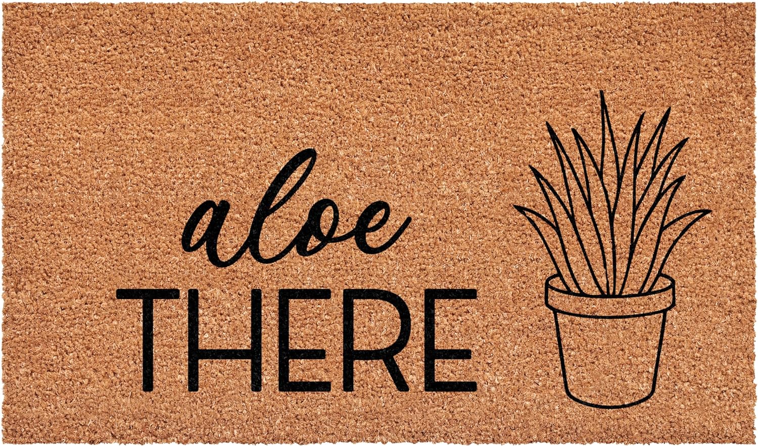 Calloway Mills 113491729 Aloe There Doormat 17" x 29"