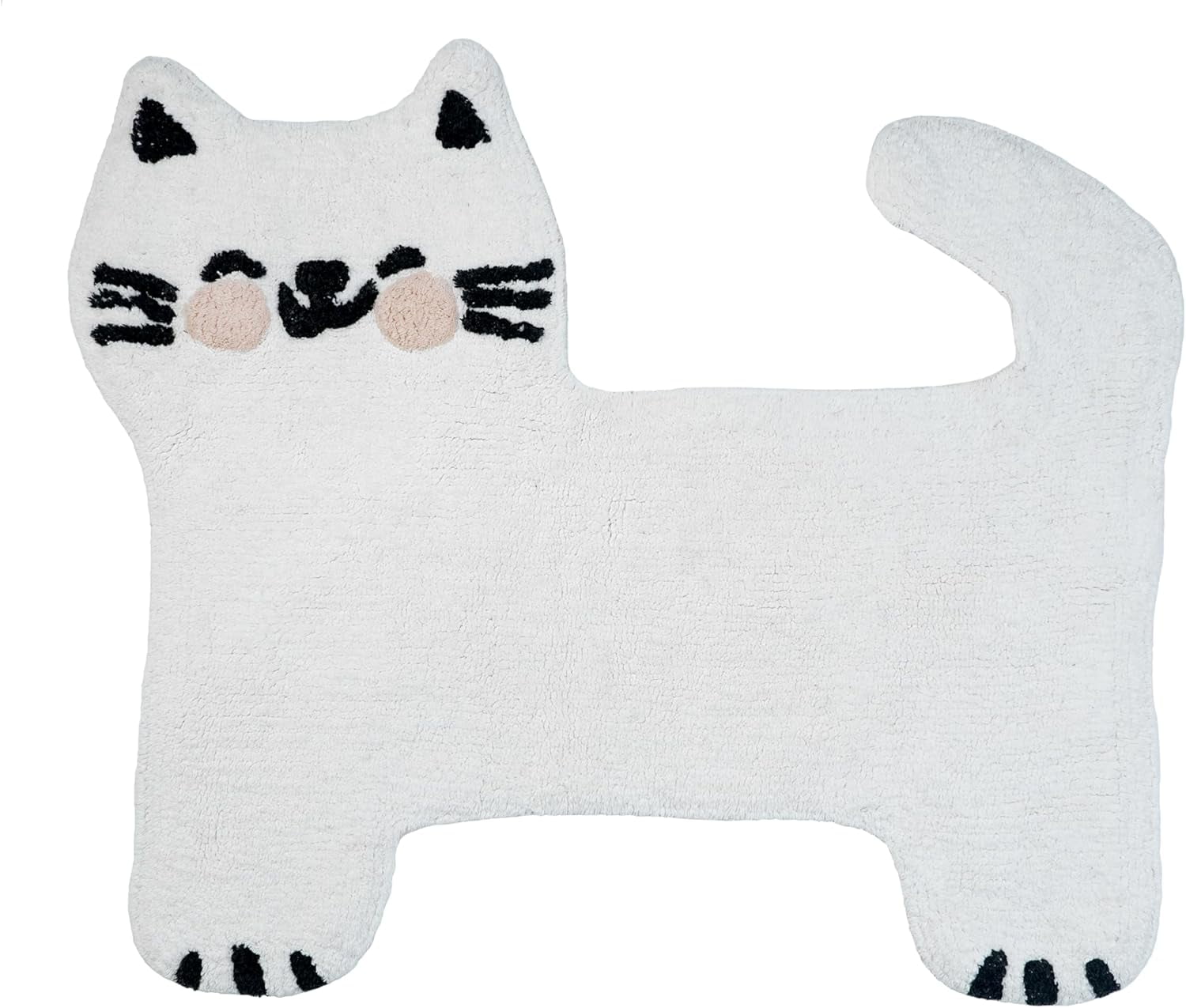 Calloway Mills 114433032 White Kitty 30” x 32”