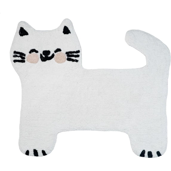 Calloway Mills 114433032 White Kitty 30” x 32”