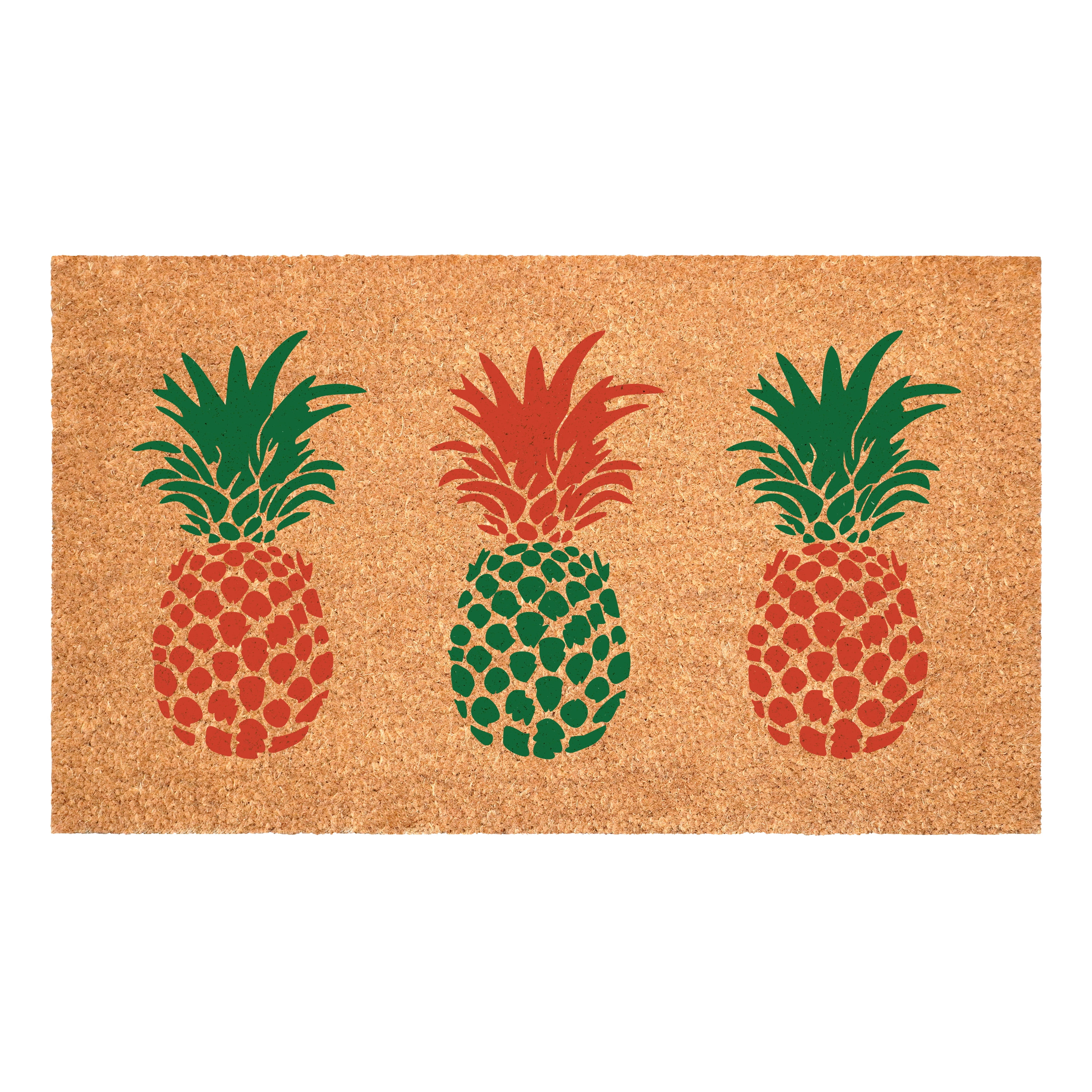 Calloway Mills 116331729 Southern Pineapple Trio Doormat, 17" x 29"