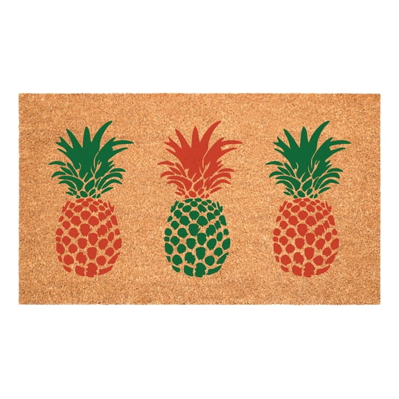 Calloway Mills 116331729 Southern Pineapple Trio Doormat, 17" x 29"