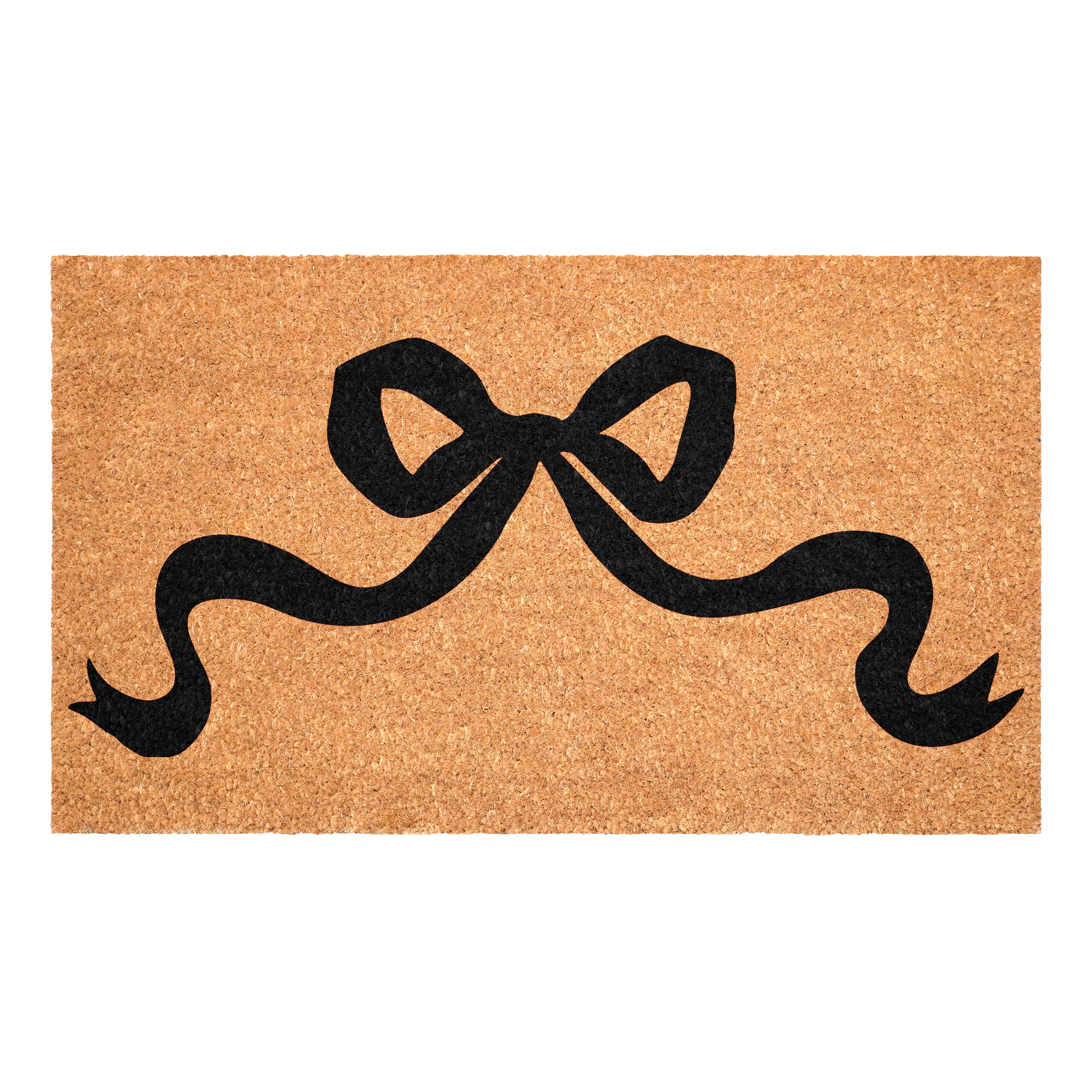 Calloway Mills 117481729 Pretty Black bow, 17" x 29"