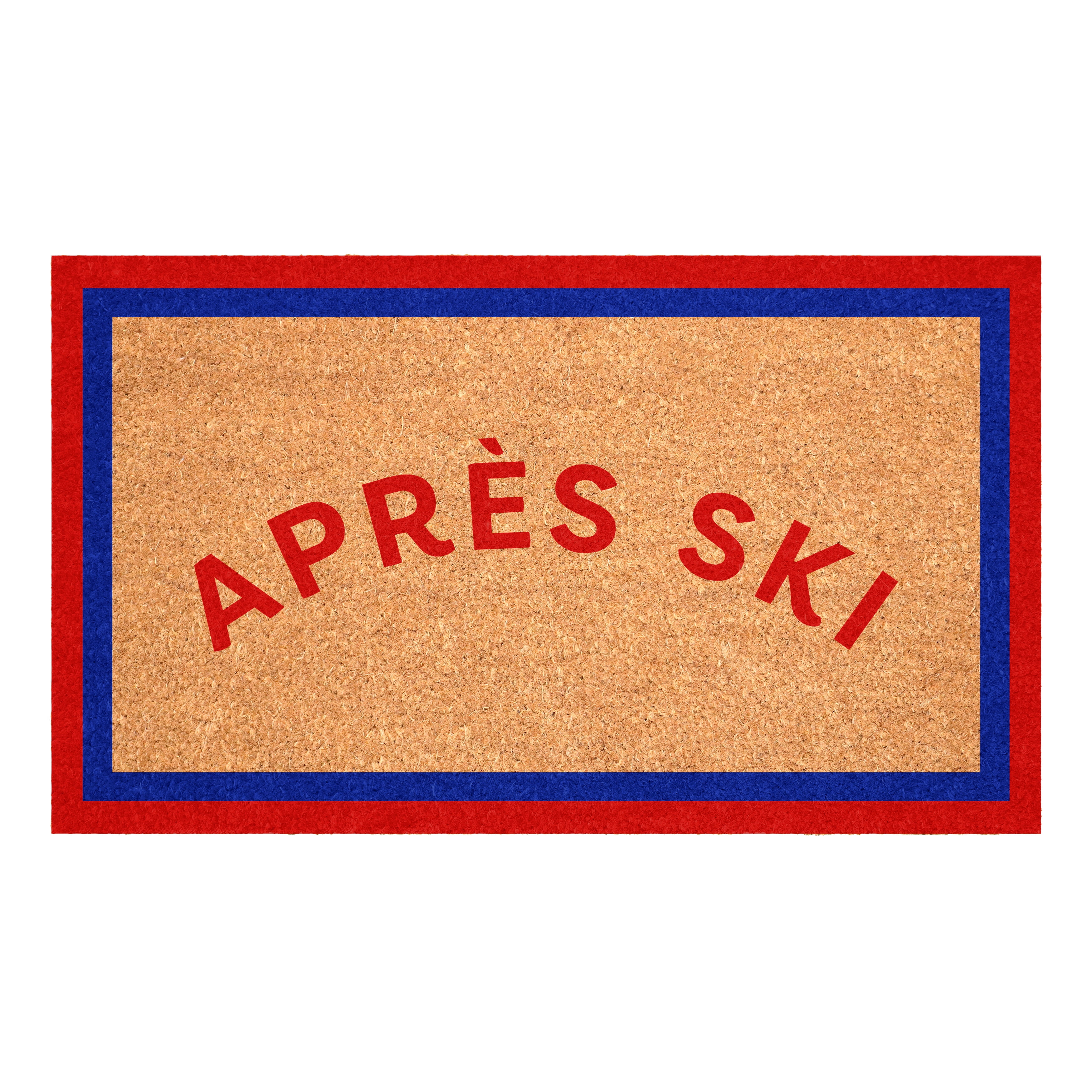 Calloway Mills 117911729 Apres Ski Border Doormat, 17" x 29"