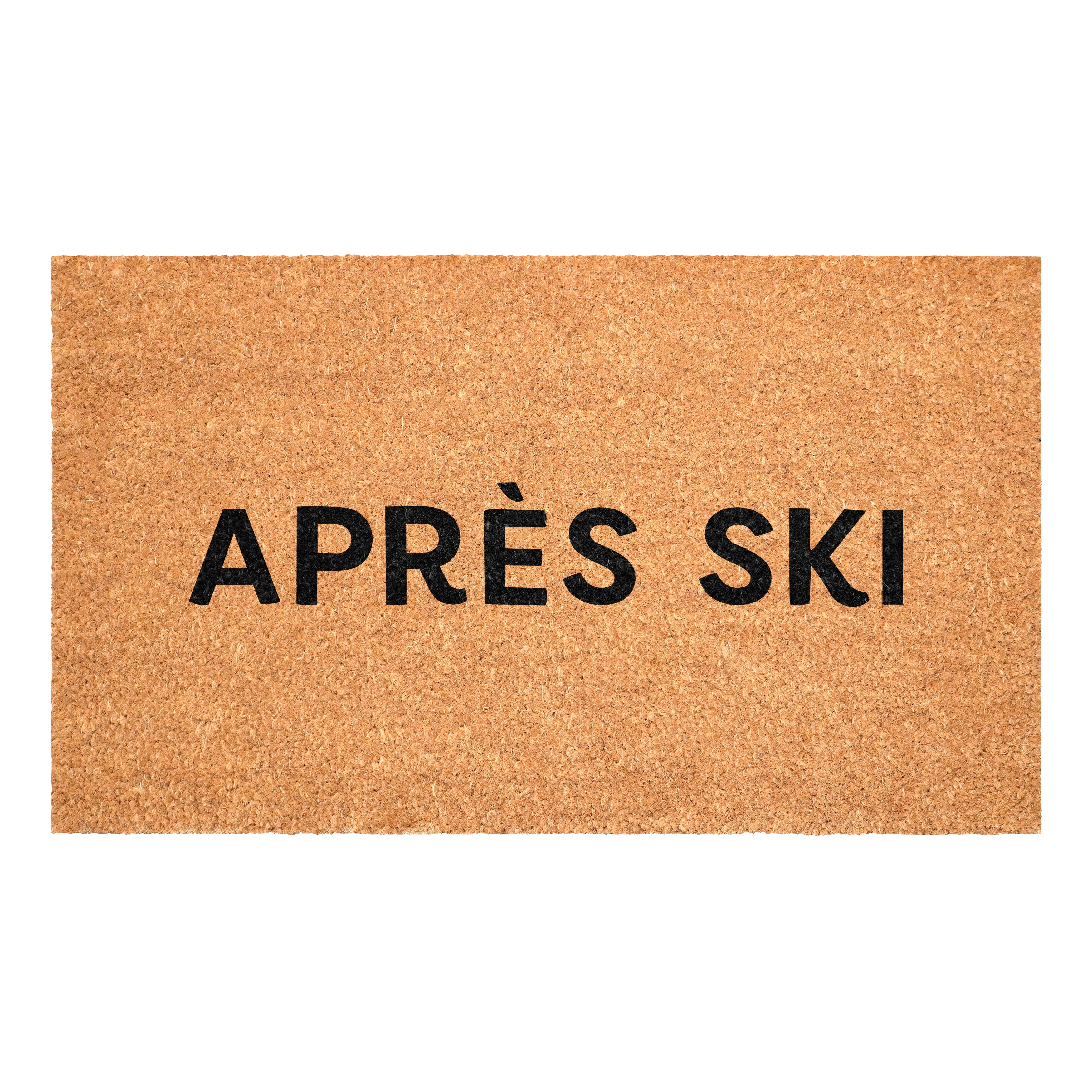 Calloway Mills 117921729 Apres Ski Black Doormat, 17" x 29"