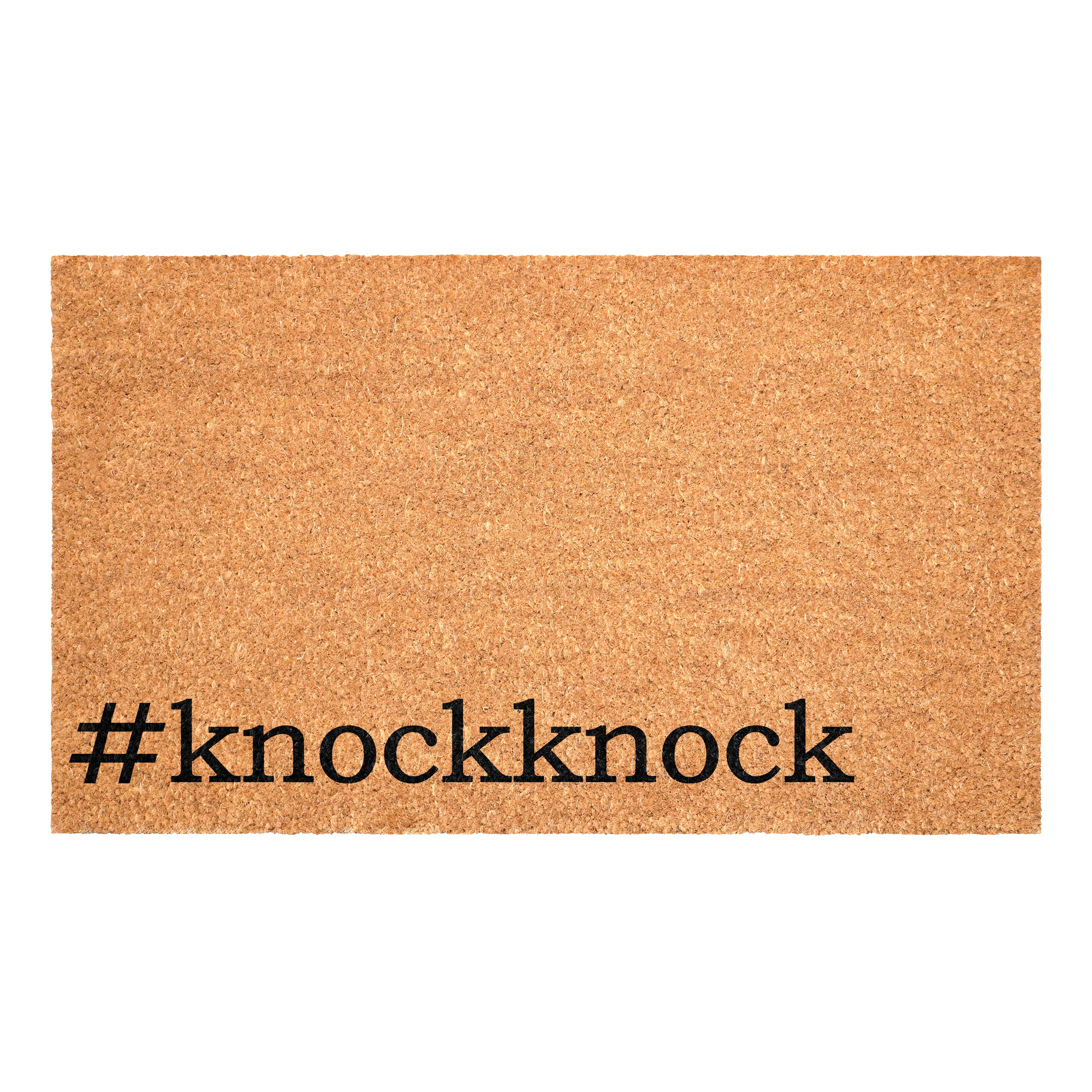 Calloway Mills 117941729 knockknock Doormat, 17" x 29"