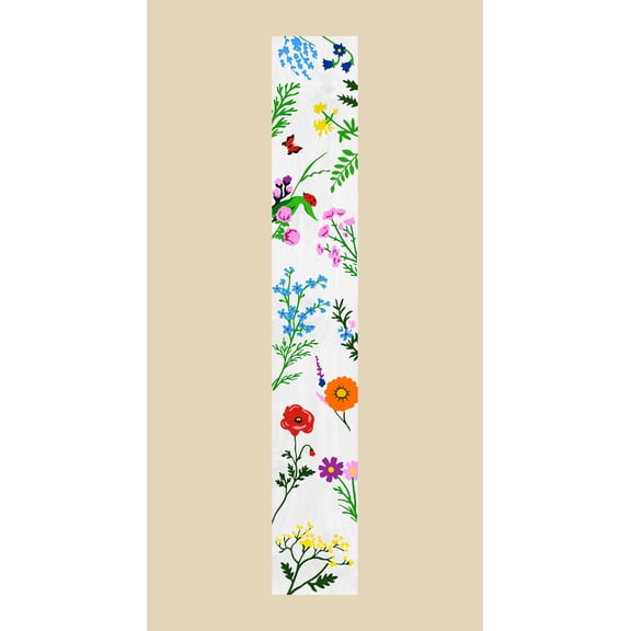 Calloway Mills 118154707 Cottage Meadow Porch Leaner, 47" x 7.25"