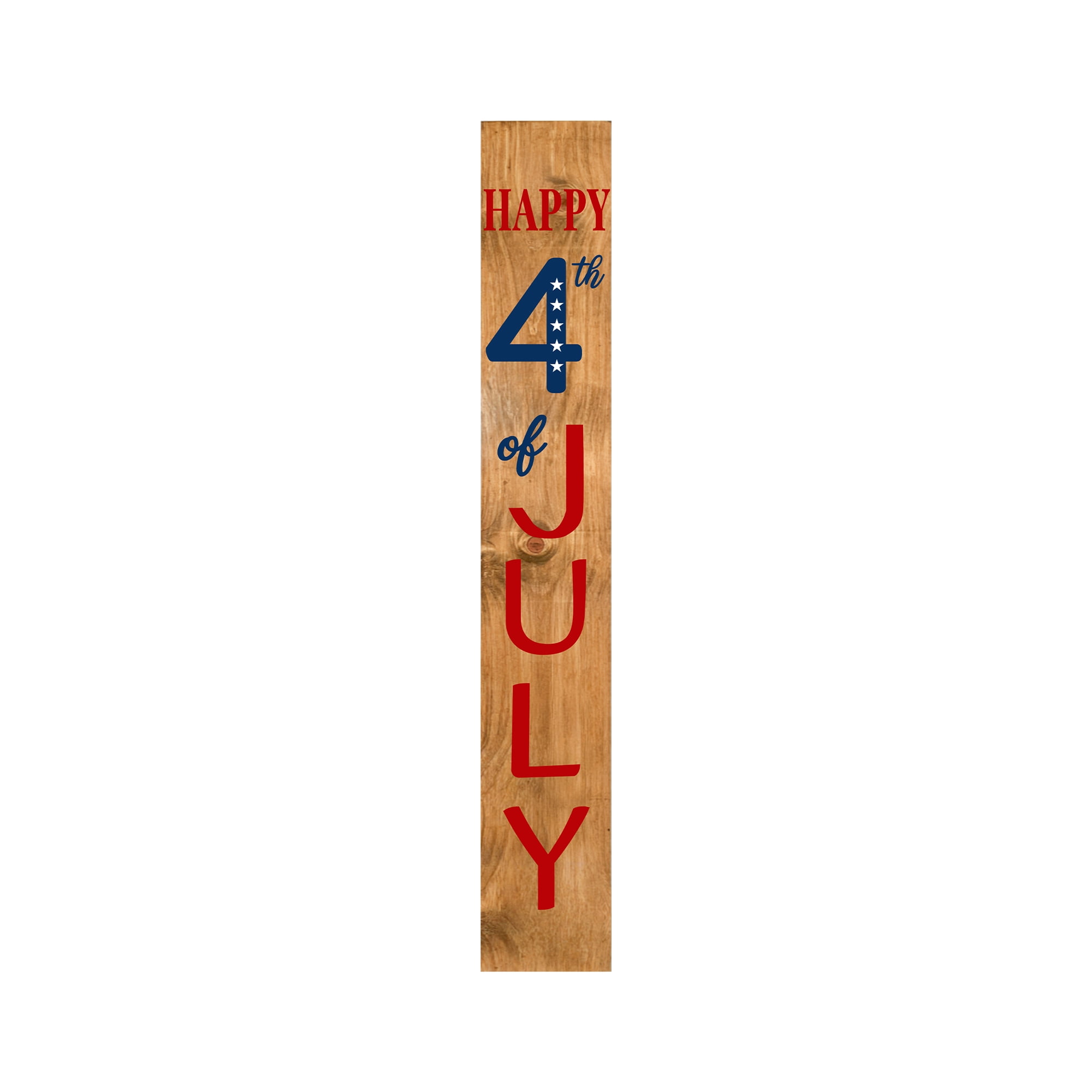 Calloway Mills 118874707 Happy 4th of July Porch leaner, 47" x 07"
