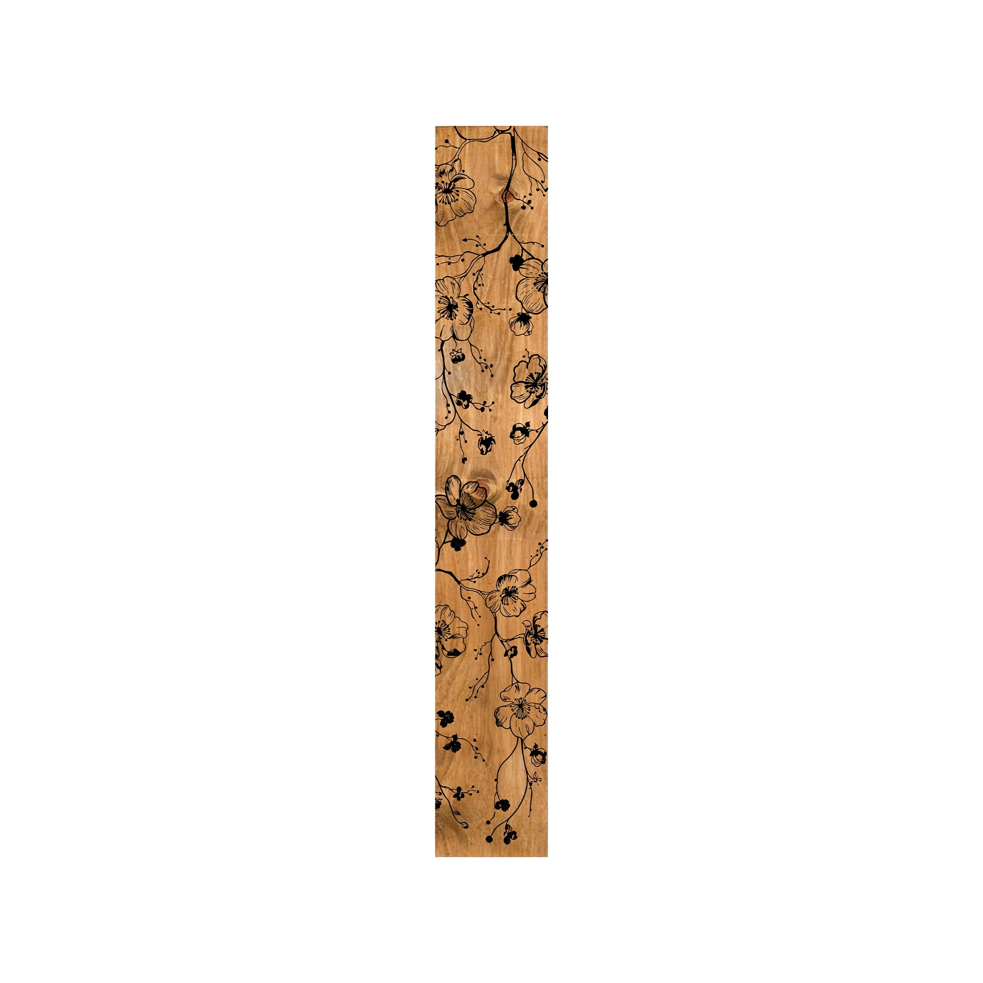Calloway Mills 119234707 Midnight Blossom Porch Leaner, 47" x 07"