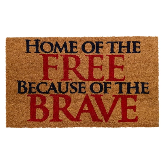 Calloway Mills 121282436 Home of the Free Doormat