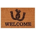 thumbnail image 1 of Calloway Mills 121723048 Horseshoe Welcome Doormat 30" x 48", 1 of 5