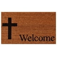 thumbnail image 1 of Calloway Mills 121752448 Cross Welcome Doormat 24" x 48", 1 of 4