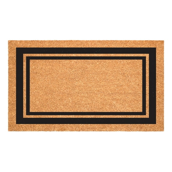 Calloway Mills 152963672NP Black Border Doormat 30" x 48"
