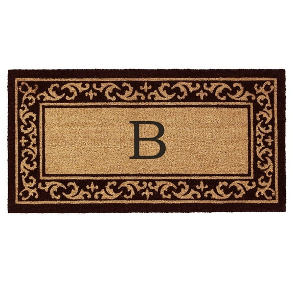 Calloway Mills Kendall Monogram Outdoor Doormat 3' x 6' (Letter B)