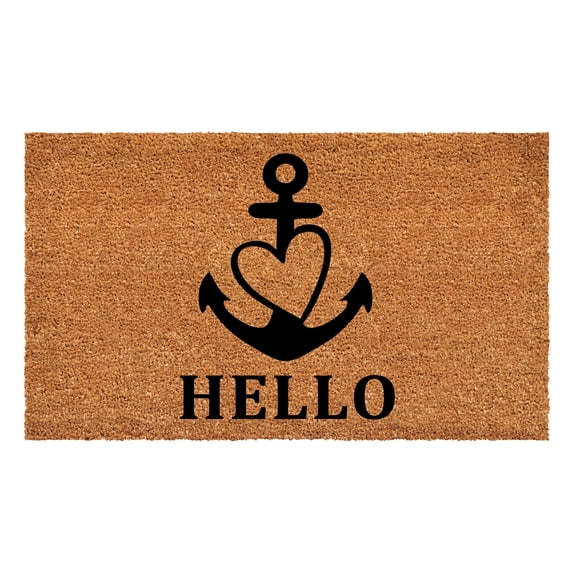 Calloway Mills Anchor Hello Doormat, 24" x 36"