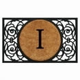 thumbnail image 1 of Calloway Mills Armada Circle Monogram Outdoor Doormat 22" x 36" (Letter I), 1 of 6