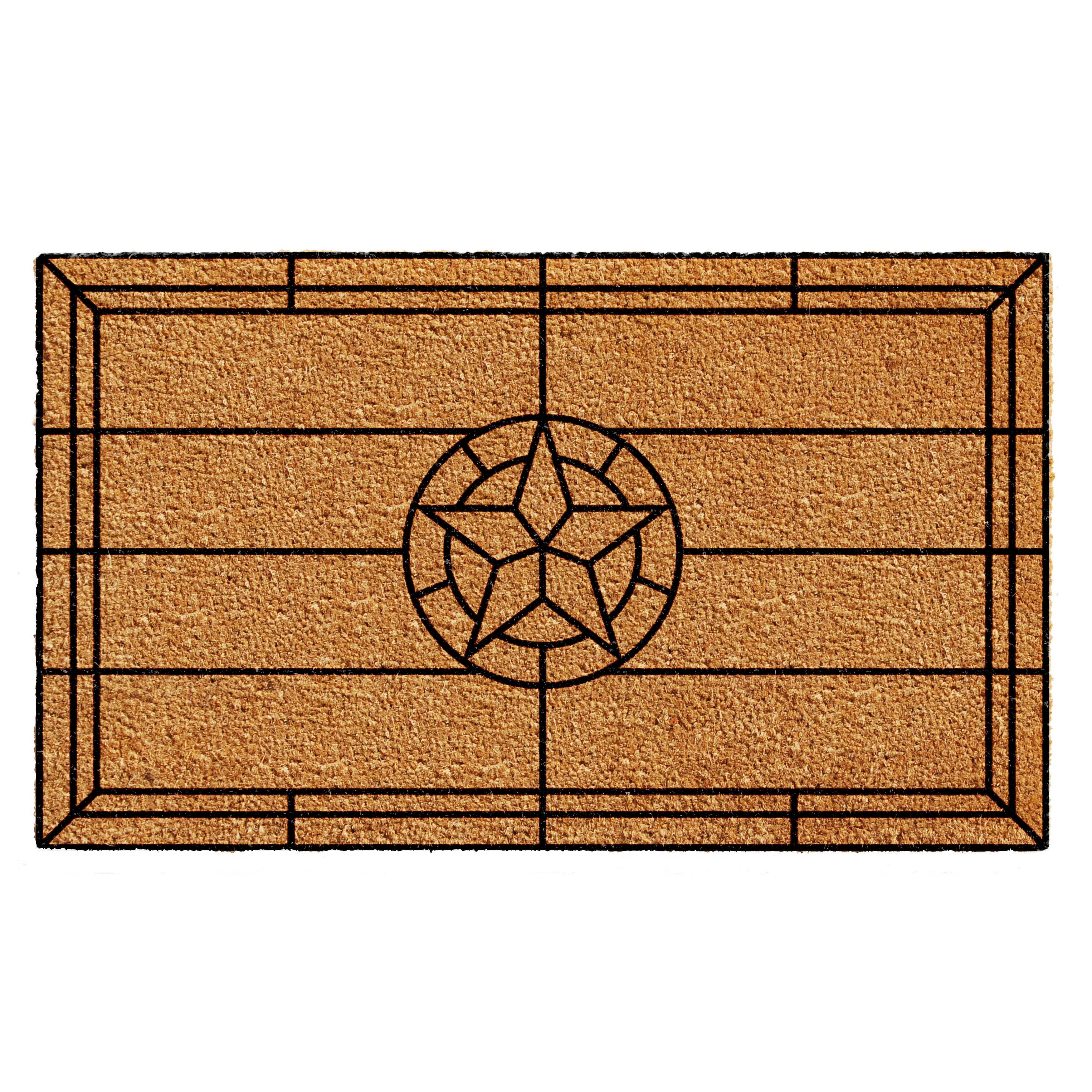 Calloway Mills Big Star Outdoor Doormat