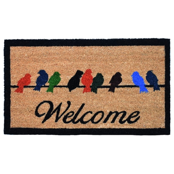 Calloway Mills Birds on a Wire Outdoor Doormat