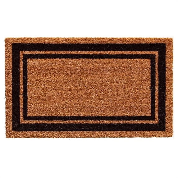 Calloway Mills Black Border Outdoor Doormat 18" x 30"