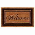 thumbnail image 1 of Calloway Mills Black Border Welcome Outdoor Doormat 24" x 36", 1 of 1