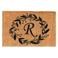 thumbnail image 1 of Calloway Mills Black Rose Outdoor Doormat 24" x 36" x 1.5" (Letter R), 1 of 1