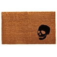 thumbnail image 1 of Calloway Mills Black Skull Outdoor Doormat 24" x 36", 1 of 6