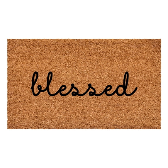 Calloway Mills 108153672 Blessed Doormat, 36 x 72 in.