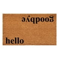 thumbnail image 1 of Calloway Mills Bookman Hello Goodbye Doormat 24" x 48", 1 of 4