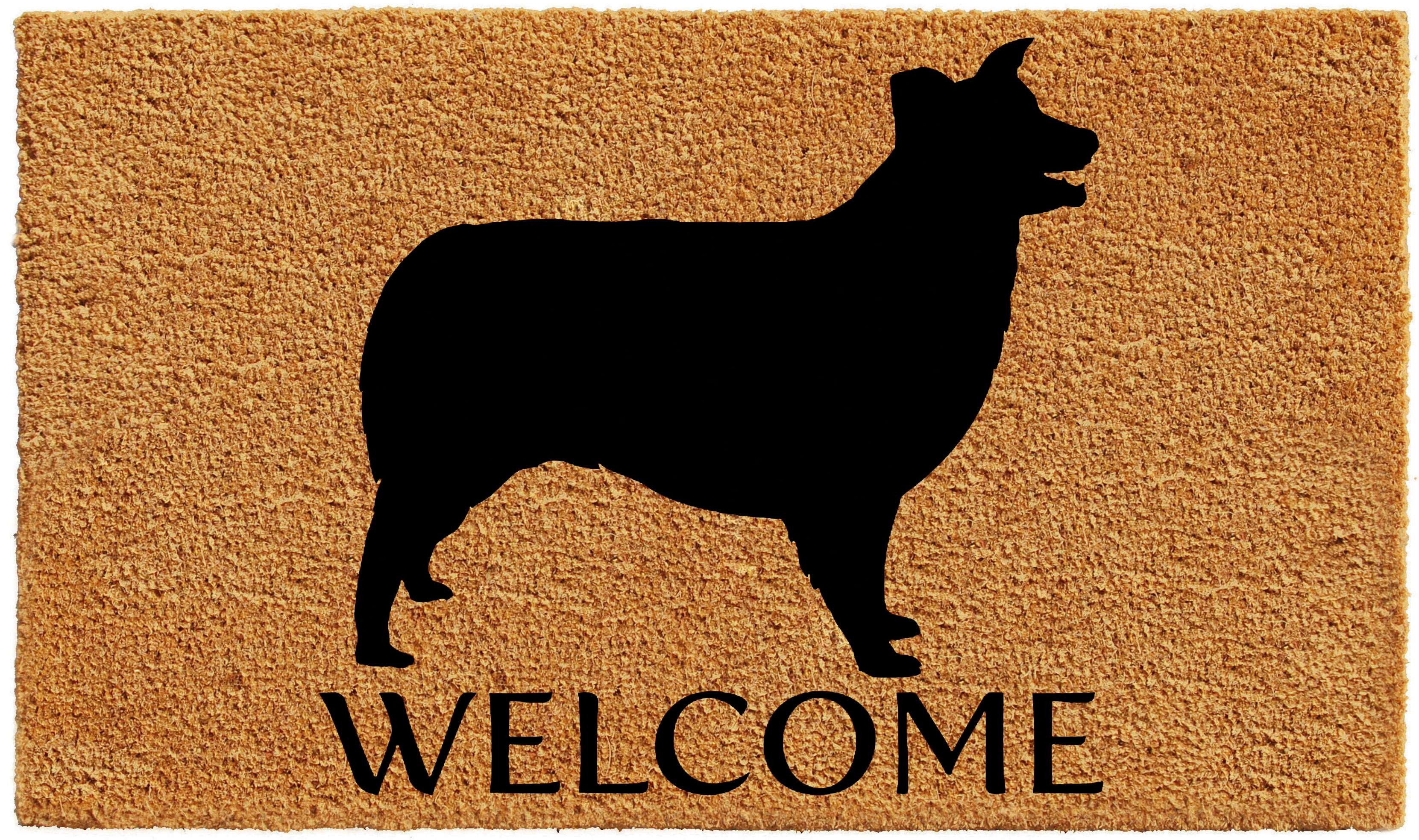 Calloway Mills Border Collie Outdoor Doormat 17" x 29"