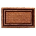 thumbnail image 1 of Calloway Mills Brown Border Doormat 24" x 36", 1 of 3