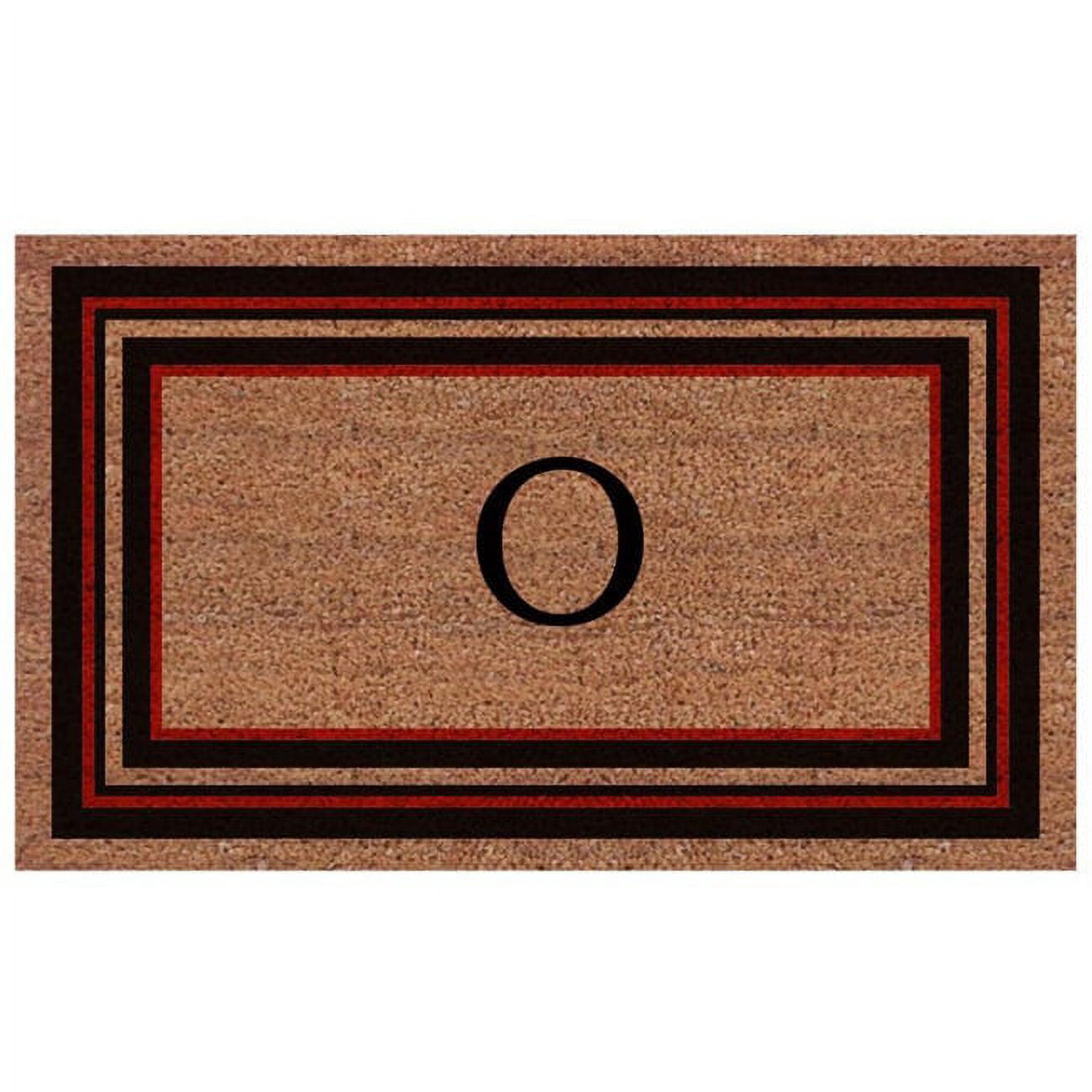 Calloway Mills Calloway Mills Esquire Monogram Outdoor Doormat, Extra-thick 2' x 3' (Letter O)
