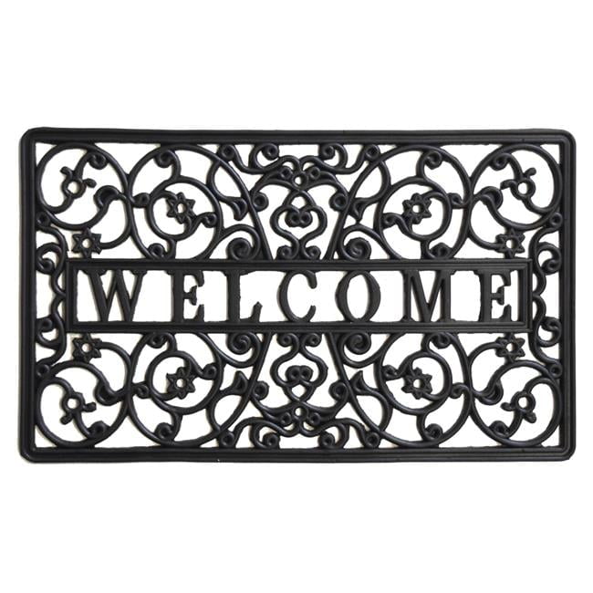 Calloway Mills Caprix Rubber Outdoor Doormat 18" x 30"