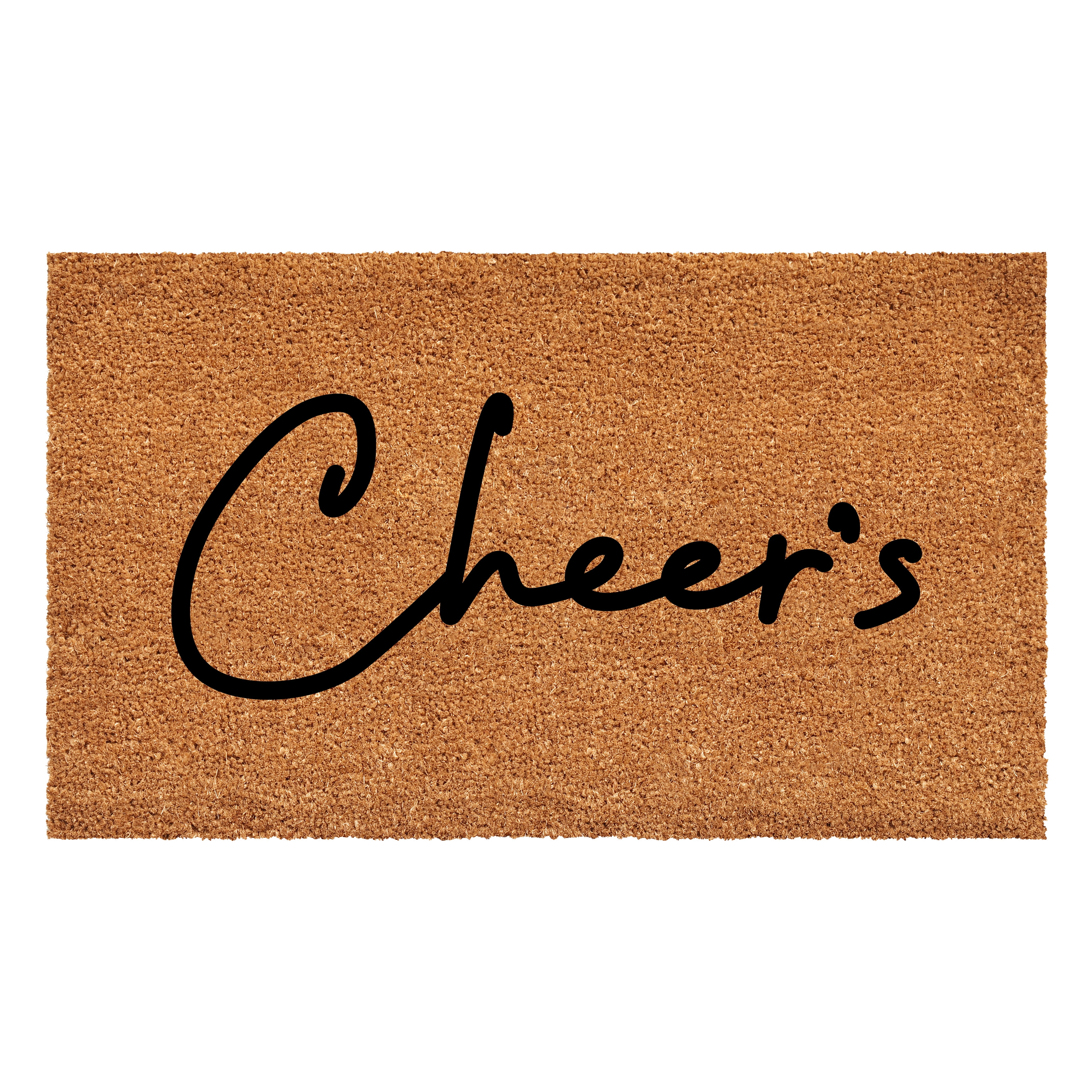 Calloway Mills 108471729 Cheers Doormat, 17 x 29 in.