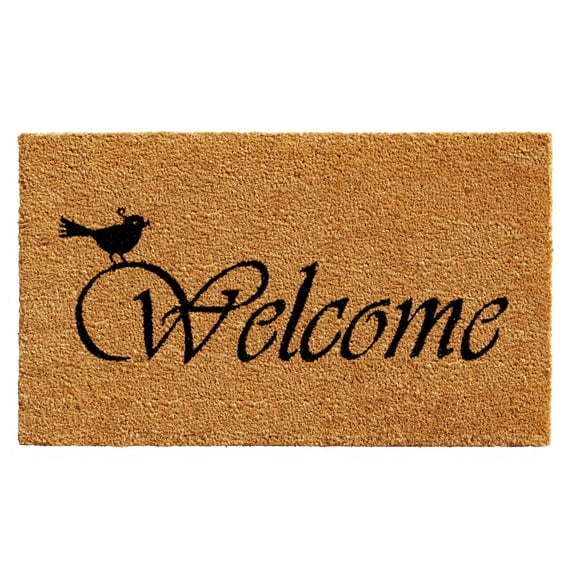 Calloway Mills Chirp Welcome Outdoor Doormat 24" x 36"