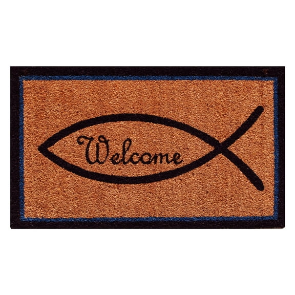 Calloway Mills Christian Welcome Outdoor Doormat 17" x 29"