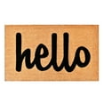 thumbnail image 1 of Calloway Mills Coir Script Hello Doormat, 3' x 6', 1 of 2