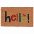 thumbnail image 1 of Calloway Mills Colorful Hello Outdoor Doormat 17" x 29", 1 of 2