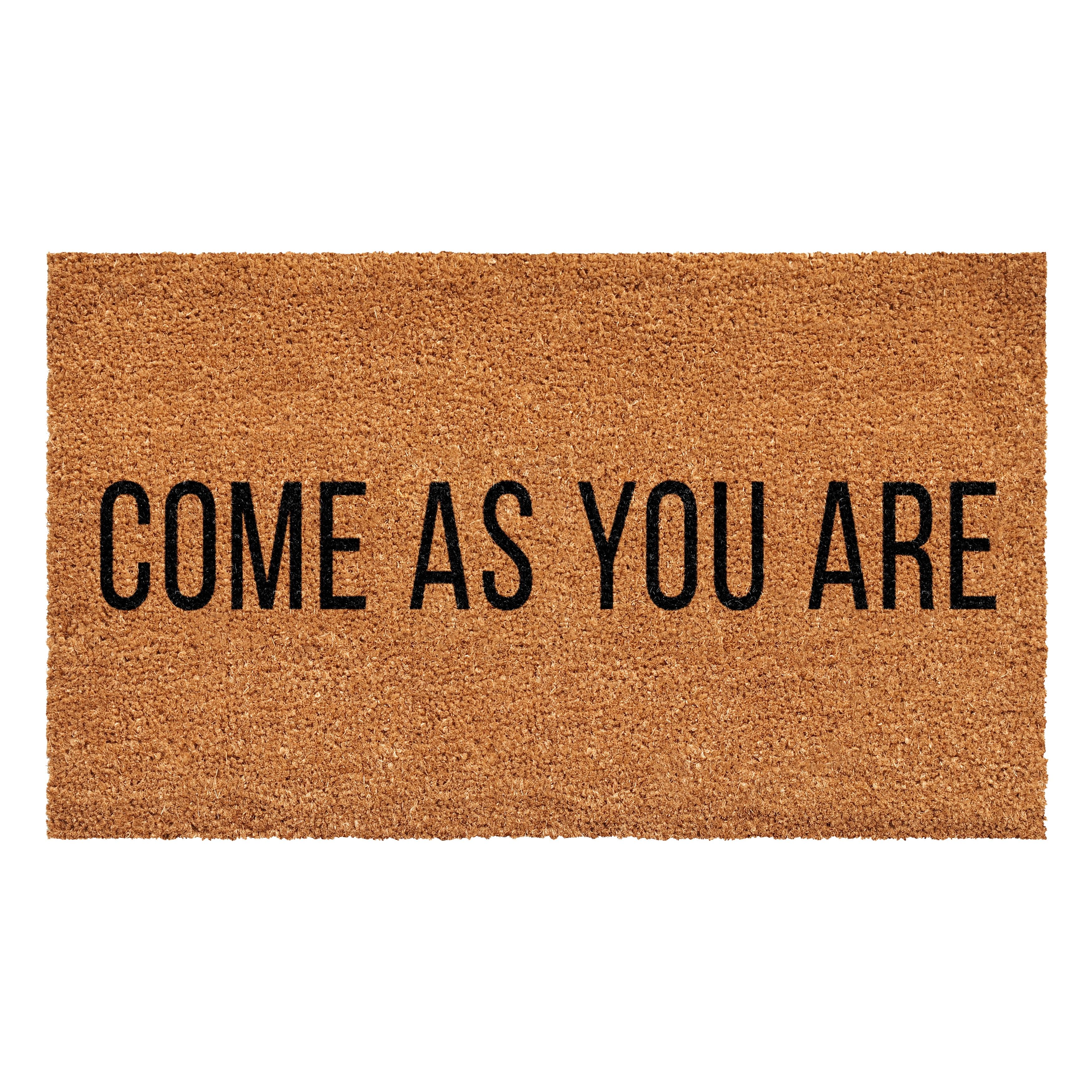 Calloway Mills 109953048 30 x 48 in. Come As You Are Doormat - Natural & Black