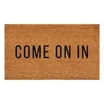 thumbnail image 1 of Calloway Mills 109993048 30 x 48 in. Come On In Doormat - Natural & Black, 1 of 4