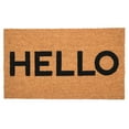 thumbnail image 1 of Calloway Mills Contemporary Black Hello 24" x 36", 1 of 6