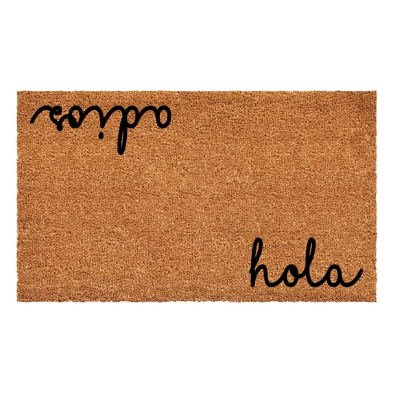Calloway Mills Cursive Hola Adios Doormat