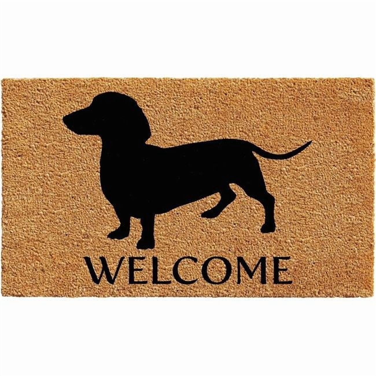 Calloway Mills Dachshund Outdoor Doormat 2' x 3'
